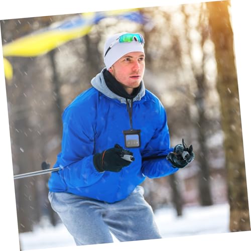 SUPVOX Poche étanche pour écouteurs Titulaire du permis de pêche Noir